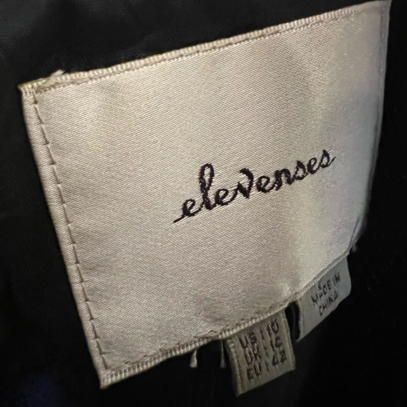 Anthropologie Elevenses Coraline Beaded Collar Jumpsuit - Picture 4 of 7